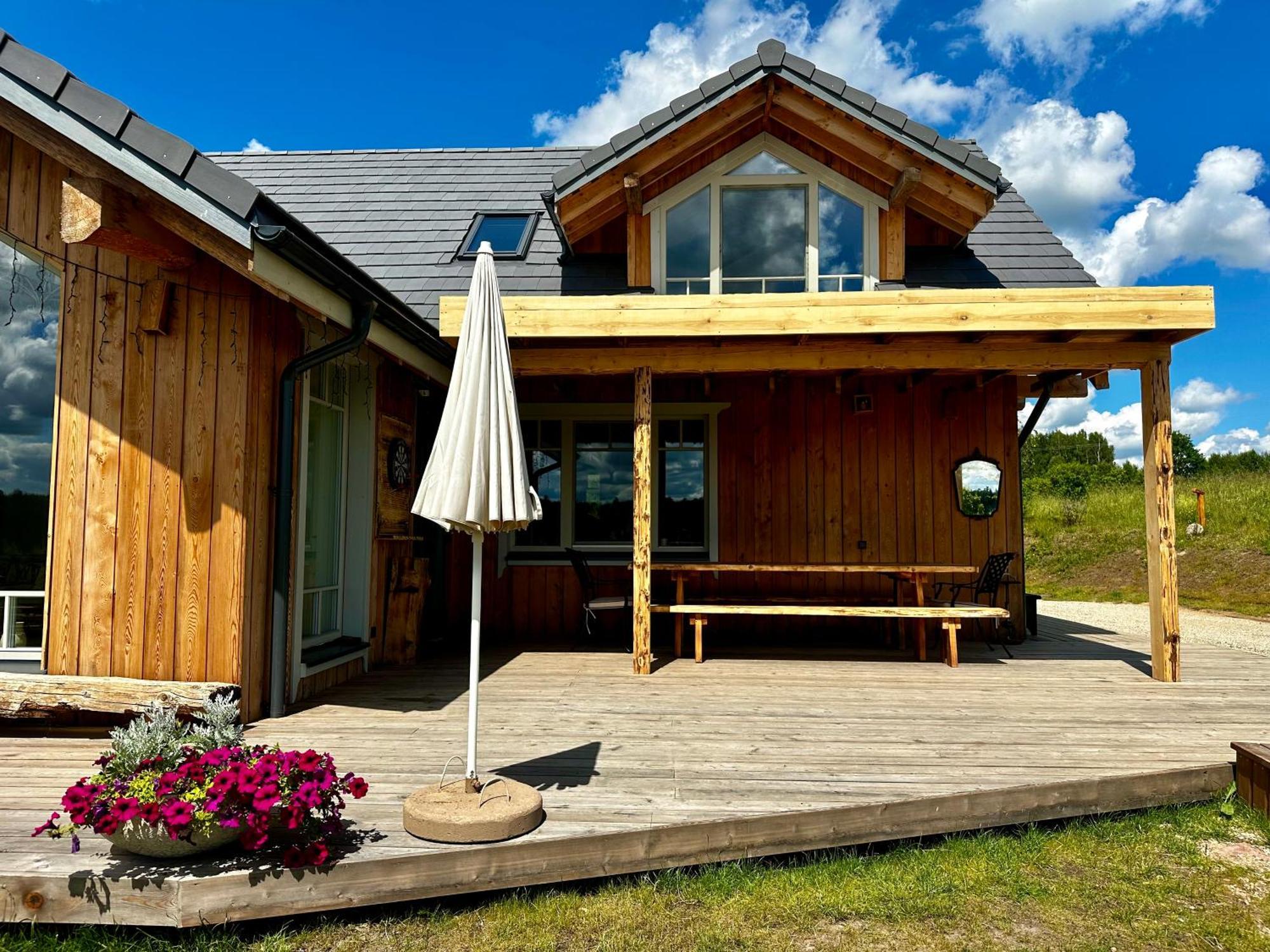 Dabintos Slenis Guest House Semeliskes Exterior photo